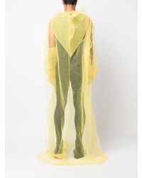 Chemise à manches longues jaune Rick Owens