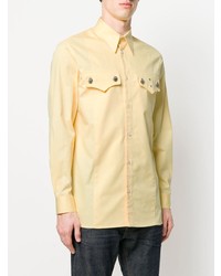Chemise à manches longues jaune Calvin Klein 205W39nyc