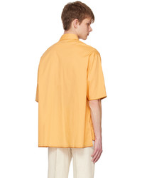 Chemise à manches longues jaune Jacquemus