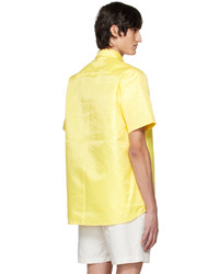 Chemise à manches longues jaune Kanghyuk