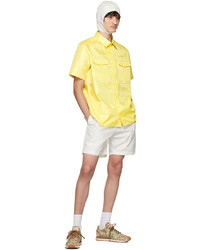 Chemise à manches longues jaune Kanghyuk