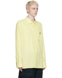 Chemise à manches longues jaune Botter