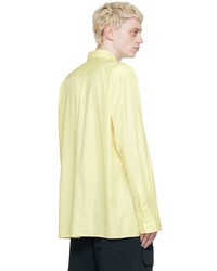 Chemise à manches longues jaune Botter