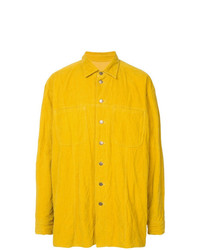 Chemise à manches longues jaune Zambesi