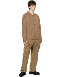 Chemise à manches longues marron Filippa K