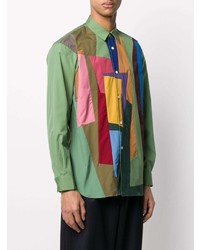 Chemise à manches longues multicolore Comme Des Garcons SHIRT