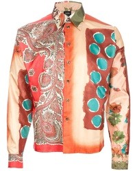 Chemise à manches longues multicolore Jean Paul Gaultier