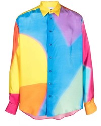 Chemise à manches longues multicolore Moschino