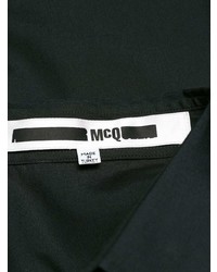 Chemise à manches longues noire et blanche McQ Alexander McQueen