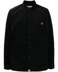 Chemise à manches longues noire A Bathing Ape