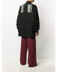 Chemise à manches longues noire Acne Studios