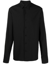 Chemise à manches longues noire Ami Paris