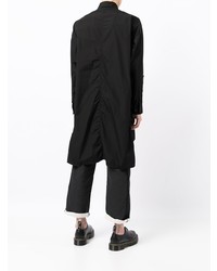 Chemise à manches longues noire Yohji Yamamoto