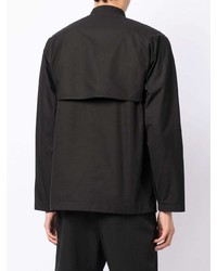 Chemise à manches longues noire Jil Sander