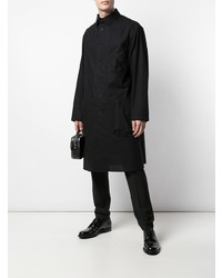 Chemise à manches longues noire Yohji Yamamoto