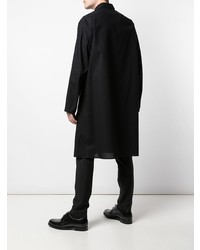 Chemise à manches longues noire Yohji Yamamoto