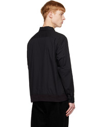 Chemise à manches longues noire Engineered Garments
