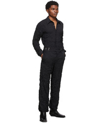 Chemise à manches longues noire Dion Lee
