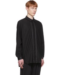 Chemise à manches longues noire White Mountaineering