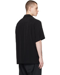 Chemise à manches longues noire RAINMAKER KYOTO