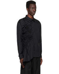 Chemise à manches longues noire Simone Rocha