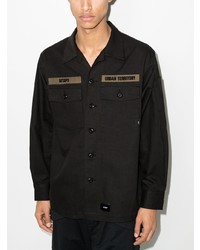 Chemise à manches longues noire WTAPS