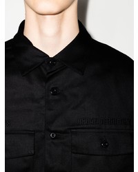 Chemise à manches longues noire WTAPS