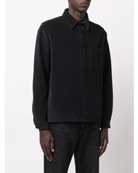 Chemise à manches longues noire ERL