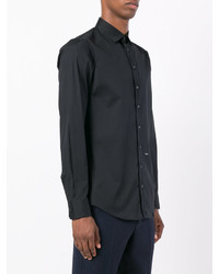 Chemise à manches longues noire DSQUARED2