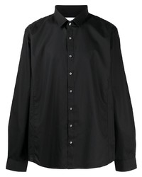 Chemise à manches longues noire Calvin Klein