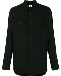 Chemise à manches longues noire