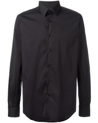 Chemise à manches longues noire