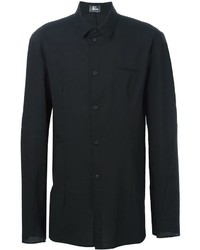 Chemise à manches longues noire