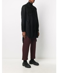 Chemise à manches longues noire Y-3