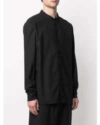 Chemise à manches longues noire Thom Krom