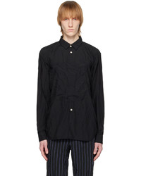 Chemise à manches longues noire Comme des Garcons Homme Deux