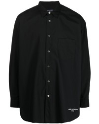 Chemise à manches longues noire Comme des Garcons Homme