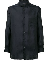 Chemise à manches longues noire Comme Des Garcons SHIRT