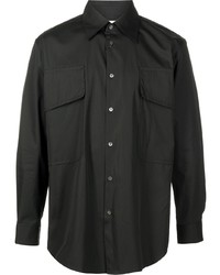 Chemise à manches longues noire Comme Des Garcons SHIRT