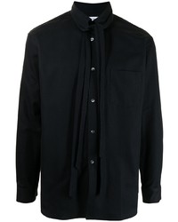 Chemise à manches longues noire Comme Des Garcons SHIRT