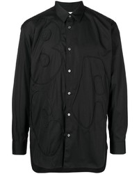 Chemise à manches longues noire Comme Des Garcons SHIRT