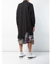 Chemise à manches longues noire Comme Des Garcons Homme Plus