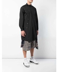 Chemise à manches longues noire Comme Des Garcons Homme Plus