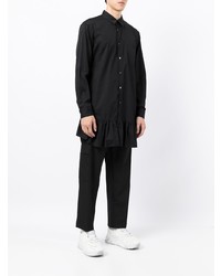 Chemise à manches longues noire Comme Des Garcons Homme Plus