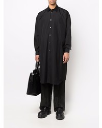 Chemise à manches longues noire Comme Des Garcons Homme Plus