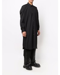 Chemise à manches longues noire Comme Des Garcons Homme Plus