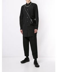 Chemise à manches longues noire Comme Des Garcons Homme Plus