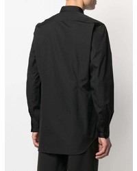 Chemise à manches longues noire Comme Des Garcons Homme Plus