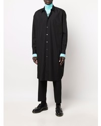 Chemise à manches longues noire Comme Des Garcons Homme Plus