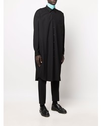 Chemise à manches longues noire Comme Des Garcons Homme Plus